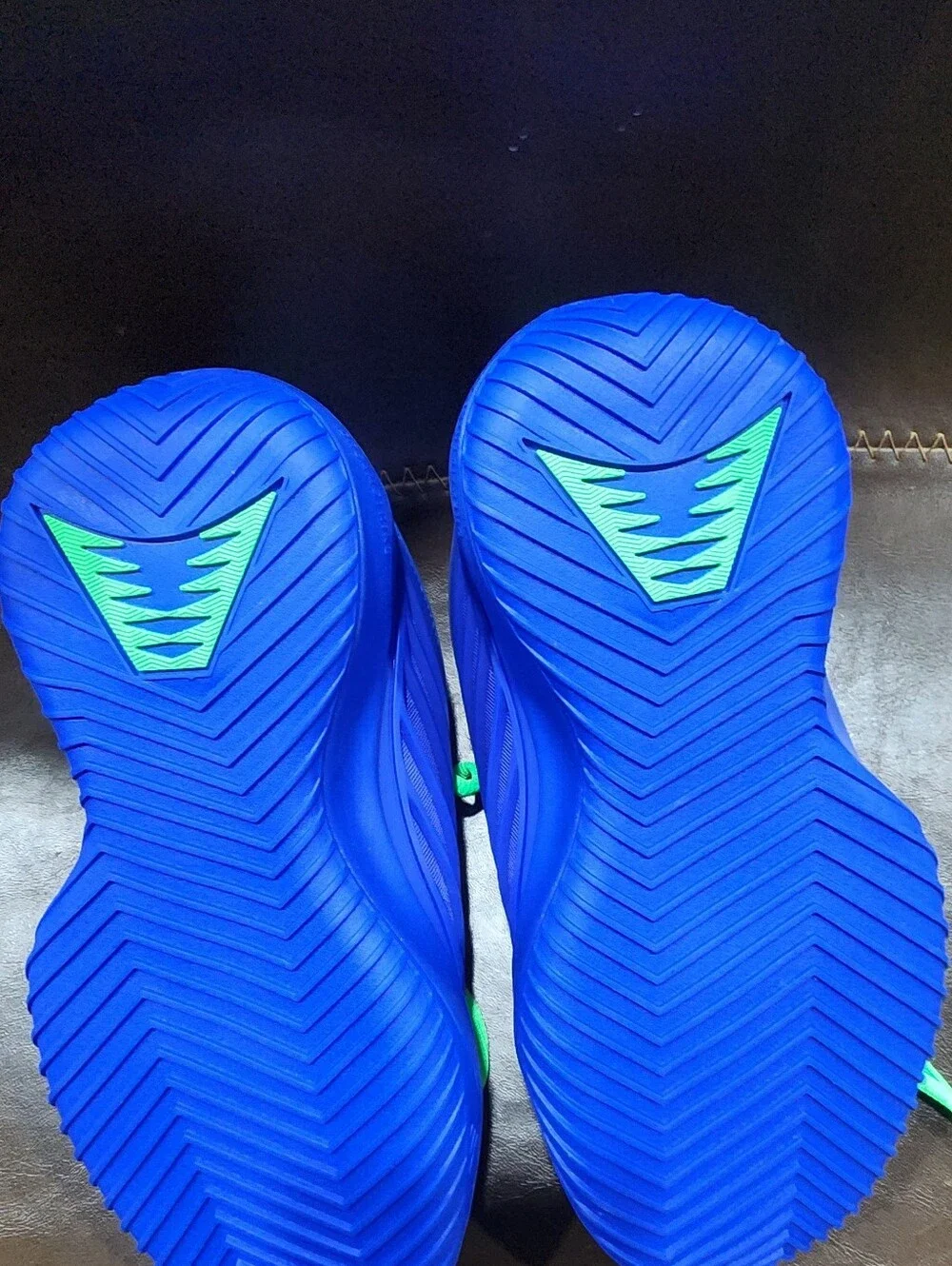 adidas Believe That 1 J Basketball Shoes Blue Green Size 5.5 NEW